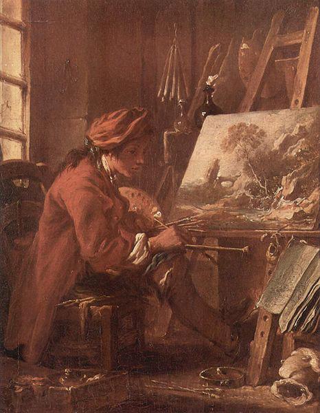 Francois Boucher Self-portrait